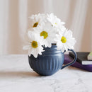 [MUG 2 PIECES SET] TURQUOISE BLUE & INDIGO MATTE | OTANI WARE | OTANIYAKI TAMURA 1796