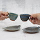 [Demitasse Cup＆Saucer 2件Set] Ruri Karatsu＆Hekiryoku Karatsu | Umezato Gama | Otani Ware.