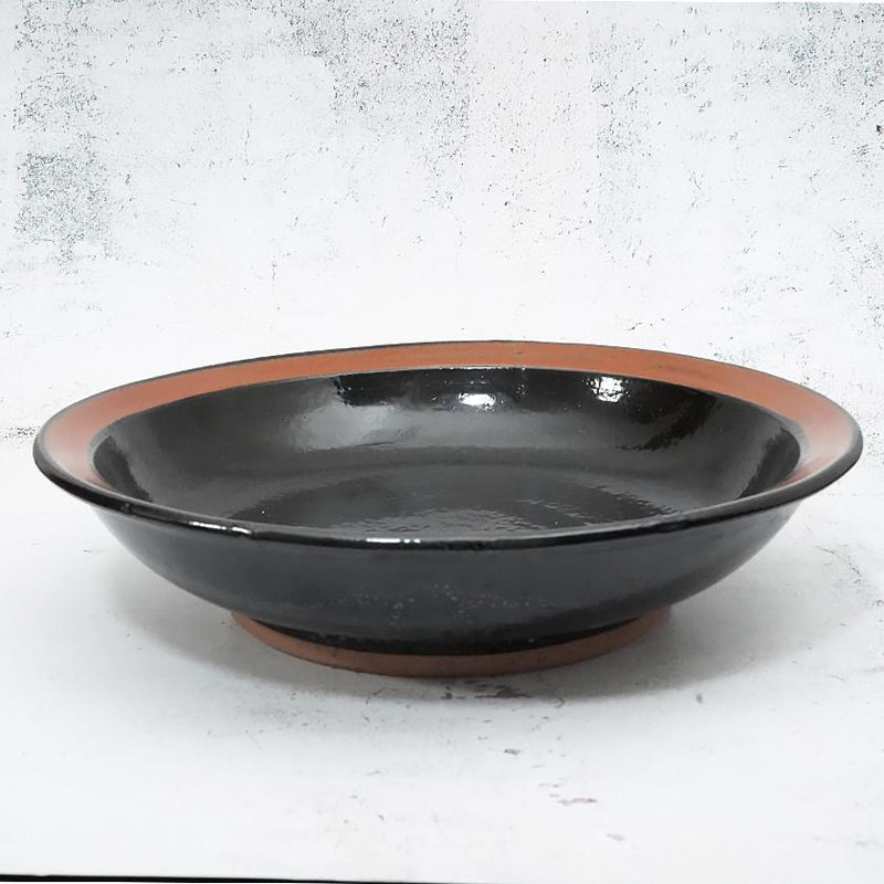 [碗]黑色（紅色邊緣）|森·託基| Otani Ware.