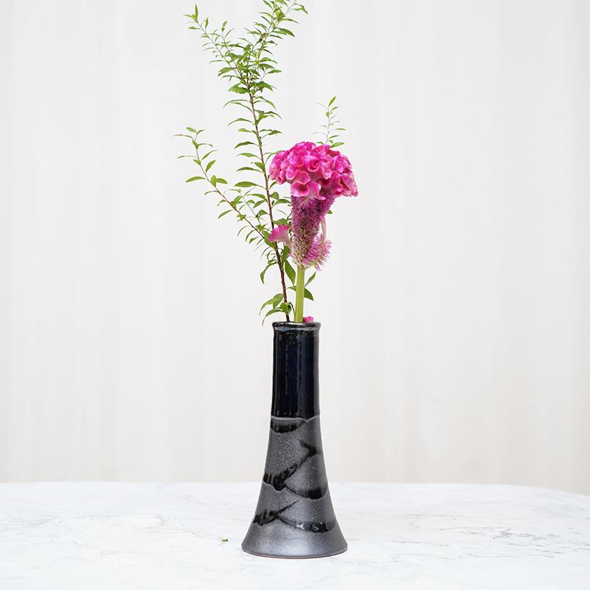 [VASE] INDIGO A (ONE-OF-A-KIND) | MORI TOKI | OTANI WARE ｜Made in Japan ...