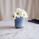 [COFFEE CUP & SAUCER 2 PIECES SET] CINNABAR & BLUE GLAZE | YOSHIMI GAMA | OTANI WARE