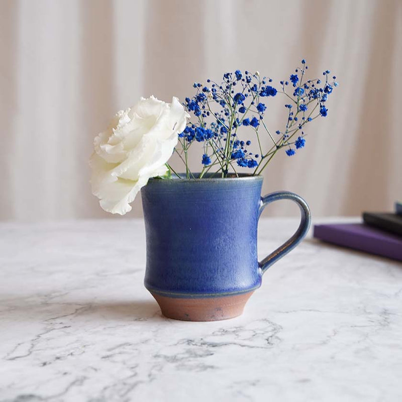 [mug]藍色釉| Yoshimi Gama | Otani Ware.