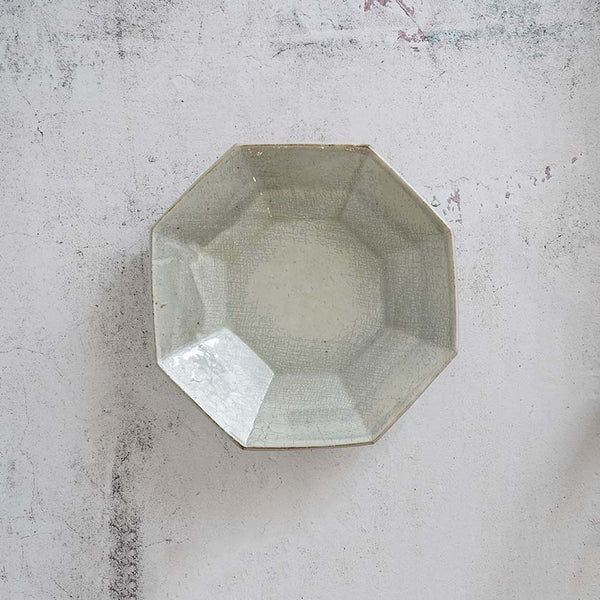 [碗]八角形粉末玻璃| Yoshimi Gama | Otani Ware.