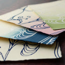 [엽서] 물 4 색 세트 (흰색, 파랑, 핑크, 그린) | 카라겐 | 카라 카미