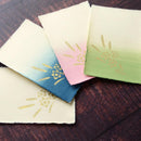 [POST CARDS] NARCISSUS 4 COLOR SET (WHITE, BLUE, PINK, GREEN) | KARAGEN | KARAKAMI