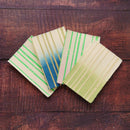 [POST CARDS] BAMBOO 4 COLOR SET (WHITE, BLUE, PINK, GREEN) | KARAGEN | KARAKAMI