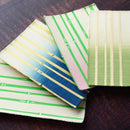 [POST CARDS] BAMBOO 4 COLOR SET (WHITE, BLUE, PINK, GREEN) | KARAGEN | KARAKAMI