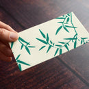 [STATIONERY] PETITE BAG BAMBOO GRASS GREEN (2 PIECES) | KARAGEN | KARAKAMI