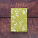 [STATIONERY] RED STAMP BOOK BAMBOO GRASS GREEN | KARAGEN | KARAKAMI