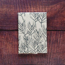 [STATIONERY] RED STAMP BOOK PINE TREE WHITE | KARAGEN | KARAKAMI