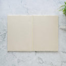 [STATIONERY] RED STAMP BOOK (JAPANESE BINDING NOTEBOOK) PURE SILVER LEAF STAMPING | KARAGEN | KARAKAMI