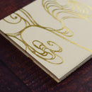 [STATIONERY] RED STAMP BOOK (JAPANESE BINDING NOTEBOOK) PURE GOLD LEAF STAMPING | KARAGEN | KARAKAMI