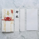 [STATIONERY] GIFT BAG PINE TREE GOLD | KARAGEN | KARAKAMI