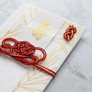 [STATIONERY] GIFT BAG PINE TREE GOLD | KARAGEN | KARAKAMI