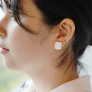 [ต่างหู] จตุรัสพอร์ซเลนสีขาว | Imari-Arita Wares | 6. kiln