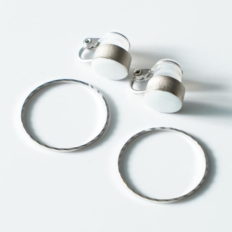 [耳環]白色瓷器| 6.Kiln | Imari-Arita商品