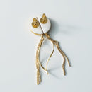 [ต่างหูที่ถูกเจาะ] Half-Moon | Imari-Arita Wares | 6. kiln