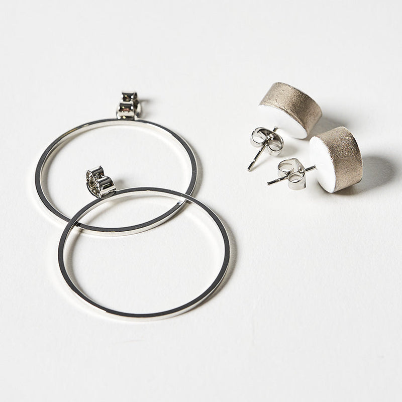 [피어싱 된 귀걸이] 흰색 도자기은 | Imari-Arita Wares | 6. 킬린