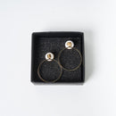 [PIERCED EARRINGS] BLUE BOUQUET | IMARI-ARITA WARES | 6.KILN