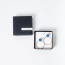 [PIERCED EARRINGS] BLUE BOUQUET | IMARI-ARITA WARES | 6.KILN