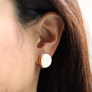 [EARRINGS] MOON | IMARI-ARITA WARES | 6.KILN