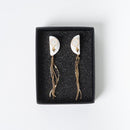 [EARRINGS] HALF-MOON | IMARI-ARITA WARES | 6.KILN