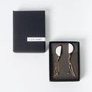 [EARRINGS] HALF-MOON | IMARI-ARITA WARES | 6.KILN