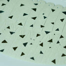 [ORIGAMI] PAPER SEASHELL BOWL TRIANGULAR FOIL GRAY | YUSHIMA-ART | DECORATIVE PAPER