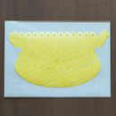 [ORIGAMI] PAPER SEASHELL BOWL STRIPE YELLOW | YUSHIMA-ART | DECORATIVE PAPER