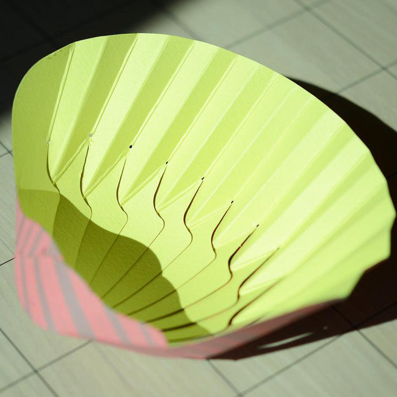 [Origami] กระดาษชามเปลือกหอยลายสีแดง | Yushima-Art | กระดาษตกแต่ง