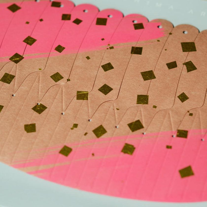 [摺紙]紙貝殼碗刷和方形紅色| YUSHIMA-藝術|裝飾紙