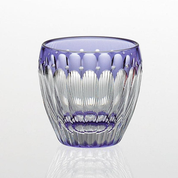 [สาเกถ้วย] สาเกถ้วยดอกเบญจมาศโดย Satoshi Nabetani ปริญญาโทของงานฝีมือแบบดั้งเดิม | Kagami Crystal | edo ตัดแก้ว