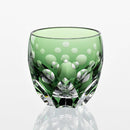 [SAKE CUP] SAKE CUP DAFFODIL BY SATOSHI NABETANI MASTER OF TRADITIONAL CRAFTS | EDO KIRIKO | KAGAMI CRYSTAL
