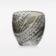 [SAKE CUP] FISH SCALES STRIP | EDO KIRIKO | KAGAMI CRYSTAL