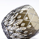 [清酒杯] Hideaki Shinozaki傳統工匠的Enrai（遙遠的雷聲）|江戶|卡加米水晶