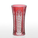 [花瓶]竹子和大麻葉|江戶kiriko |卡加米水晶