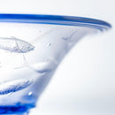 [玻璃小雕像]學校養魚| Gravure雕塑|卡加米水晶