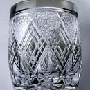 [ROCK GLASS] WHISKEY GLASS SHIGEBISHI BY JUNICHI NABETANI MASTER OF TRADITIONAL CRAFTS | EDO KIRIKO | KAGAMI CRYSTAL