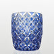 [SAKE CUP] CIRCLE MESH BY SATOSHI NABETANI MASTER OF TRADITIONAL CRAFTS | EDO KIRIKO | KAGAMI CRYSTAL
