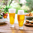 [GLASS] BEER GLASS 'MUGI, BARLEY' | CRYSTAL GLASS | KAGAMI CRYSTAL