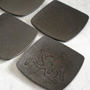 [SMALL DISH (PLATE)] CATS SET OF 5 | YASUHARU MASUKAWA | TSUGARU NURI