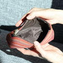 [小袋] kokkara（紅色）| Yaeyama Minsah（紡織品）| Azamiya