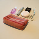 [小袋] kokkara（紅色）| Yaeyama Minsah（紡織品）| Azamiya