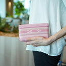 [小袋] nobotan（粉紅色）| Yaeyama Minsah（紡織品）| Azamiya