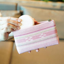 [小袋] nobotan（粉紅色）| Yaeyama Minsah（紡織品）| Azamiya