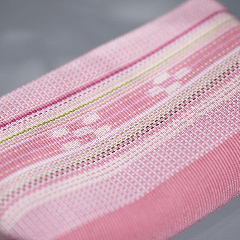 [小袋] nobotan（粉紅色）| Azamiya | Yaeyama Minsaa（紡織品）