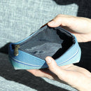 [POUCH] NILAI-KANAI (BLUE) | YAEYAMA MINSAH (TEXTILES) | AZAMIYA