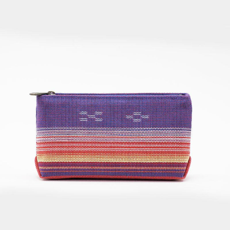 [pouch] taiyo-aya（紫色）| Azamiya | Yaeyama Minsaa（紡織品）
