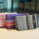 [POUCH] AYAPANI (GRAY BROWN) | YAEYAMA MINSAH (TEXTILES) | AZAMIYA