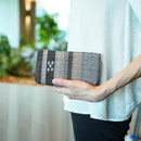 [POUCH] AYAPANI (GRAY BROWN) | YAEYAMA MINSAH (TEXTILES) | AZAMIYA